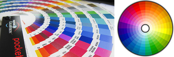 Colour Wheel RAL coloured wood paint