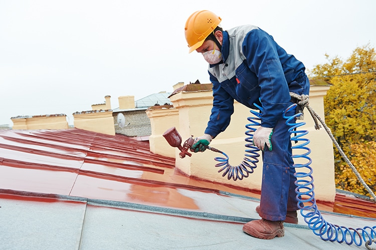 Roof Spraying