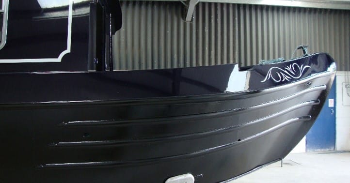 Black Boat Hull