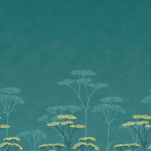 Achillea Aurora Little Greene Wallpaper