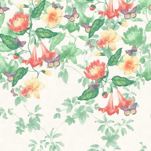 Asterid Lantern Little Greene Wallpaper