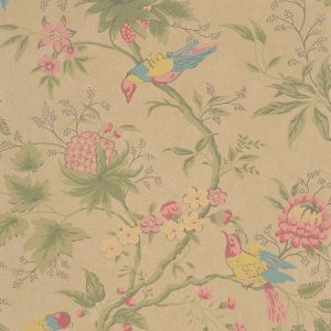 Brooke House Parchment Little Greene Wallpaper