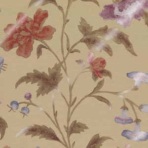 China Rose Bronze Little Greene Wallpaper