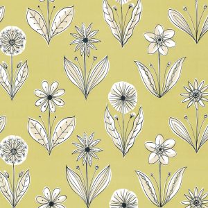 Florette Acid Drop Little Greene Wallpaper