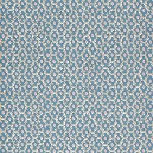 Moy Blue Little Greene Wallpaper