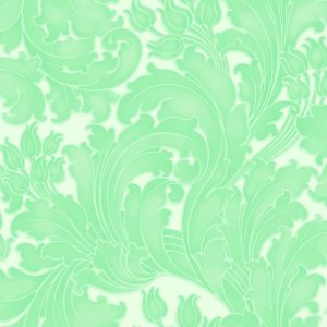 Tulip Aqua Little Greene Wallpaper