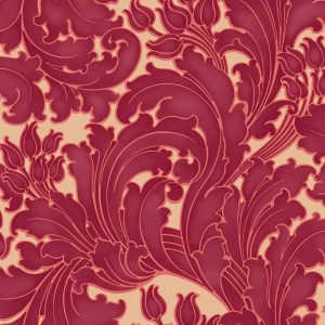 Tulip Theatre Little Greene Wallpaper