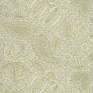 Pomegranate Green Scale Little Greene Wallpaper
