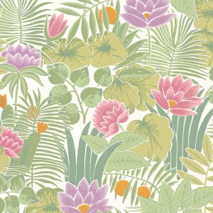 Reverie Jardin Little Greene Wallpaper