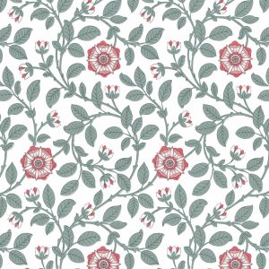 Richmond Green Dorcas Little Greene Wallpaper