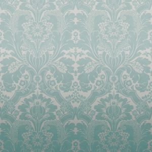 St James Park Teal Fade Little Greene Wallpaper