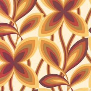 Starflower Marigold Little Greene Wallpaper
