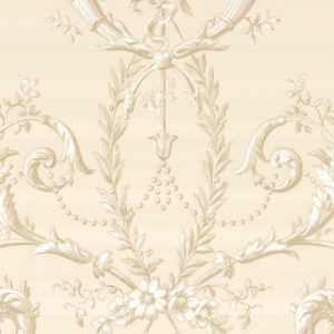 Versailles Dark Pearl Little Greene Wallpaper