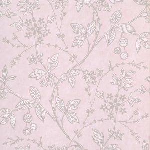 Wrest Trail Pink Plaster Little Greene Wallpaper