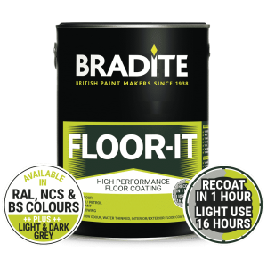 Bradite Floor-IT  Fast Drying Floor Paint RAL